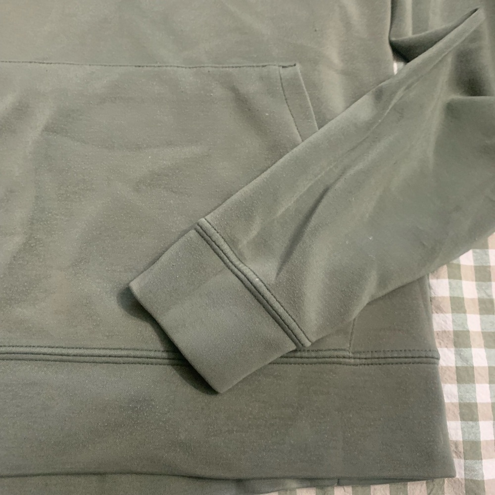 Olive Green Women's Hoodie - Picture 3 of 3